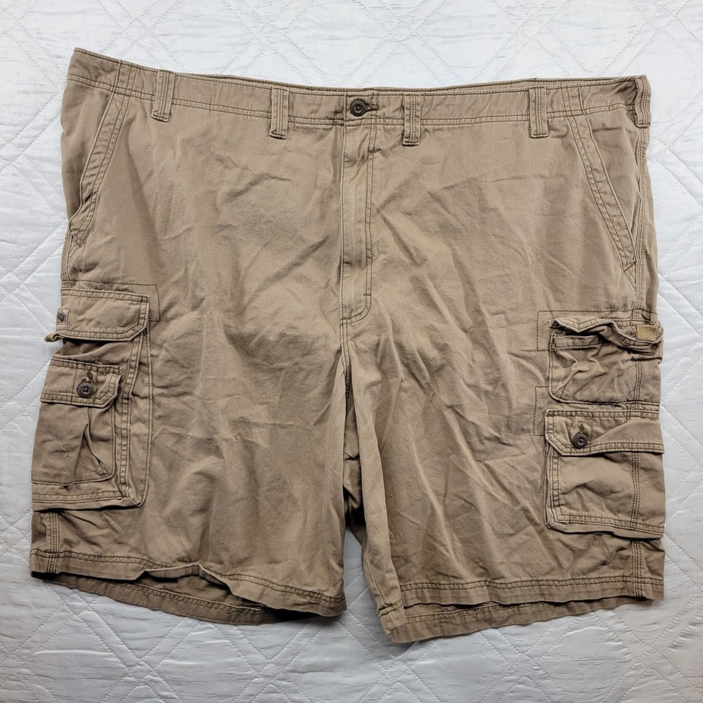 Lee Dungarees tan cargo shorts waist 52